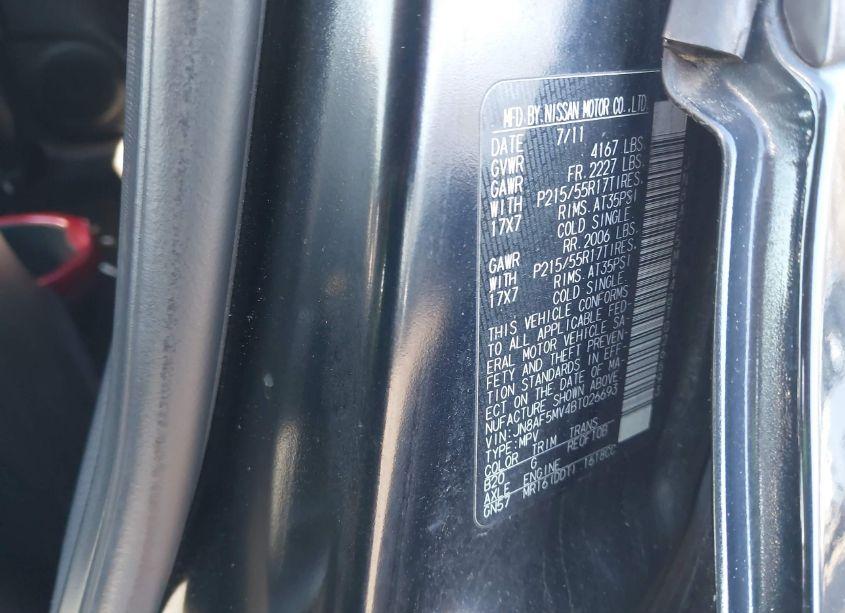 Photo 9 of 2011 Nissan Juke SL (VIN JN8AF5MV4BT026693)