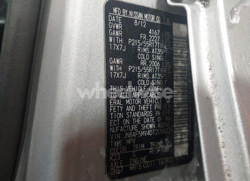 Photo 9 of 2013 Nissan Juke SV (VIN JN8AF5MV4DT205822)