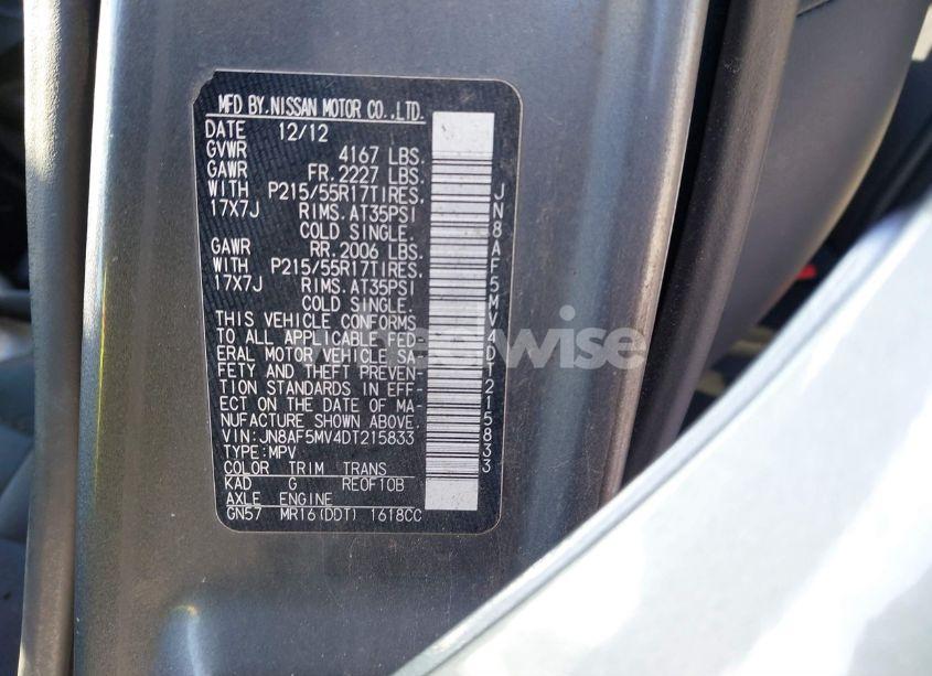 Photo 9 of 2013 Nissan Juke SL (VIN JN8AF5MV4DT215833)