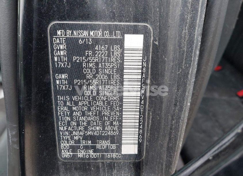 Photo 9 of 2013 Nissan Juke SV (VIN JN8AF5MV4DT224869)