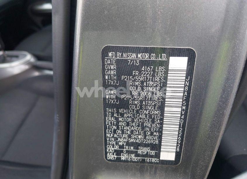 Photo 9 of 2013 Nissan Juke S (VIN JN8AF5MV4DT226928)