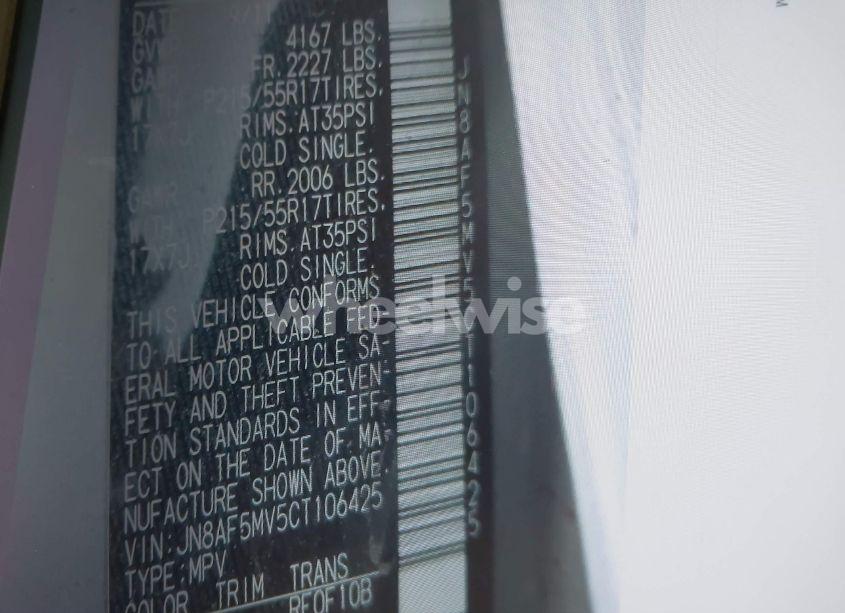 Photo 9 of 2012 Nissan Juke S (VIN JN8AF5MV5CT106425)