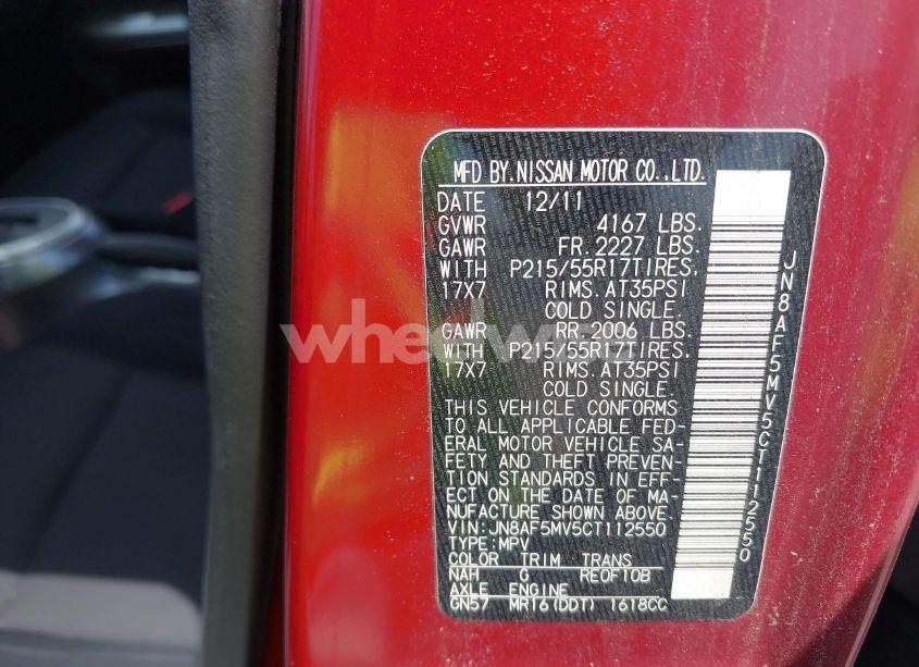 Photo 9 of 2012 Nissan Juke S (VIN JN8AF5MV5CT112550)