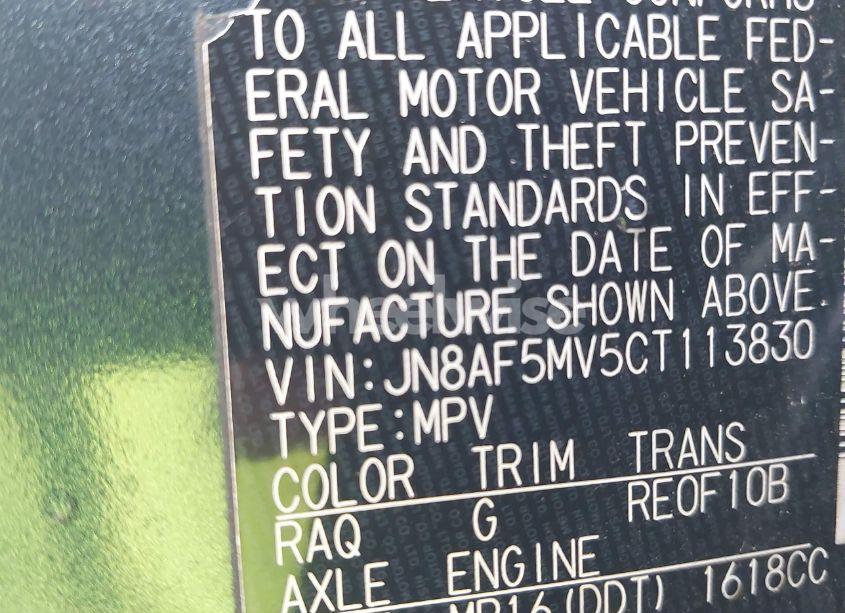 Photo 9 of 2012 Nissan Juke SL (VIN JN8AF5MV5CT113830)