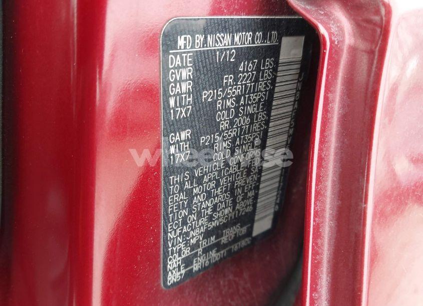 Photo 9 of 2012 Nissan Juke SL (VIN JN8AF5MV5CT117246)