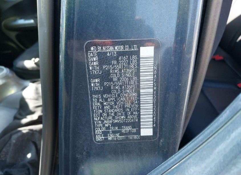 Photo 9 of 2013 Nissan Juke SL (VIN JN8AF5MV5DT220474)