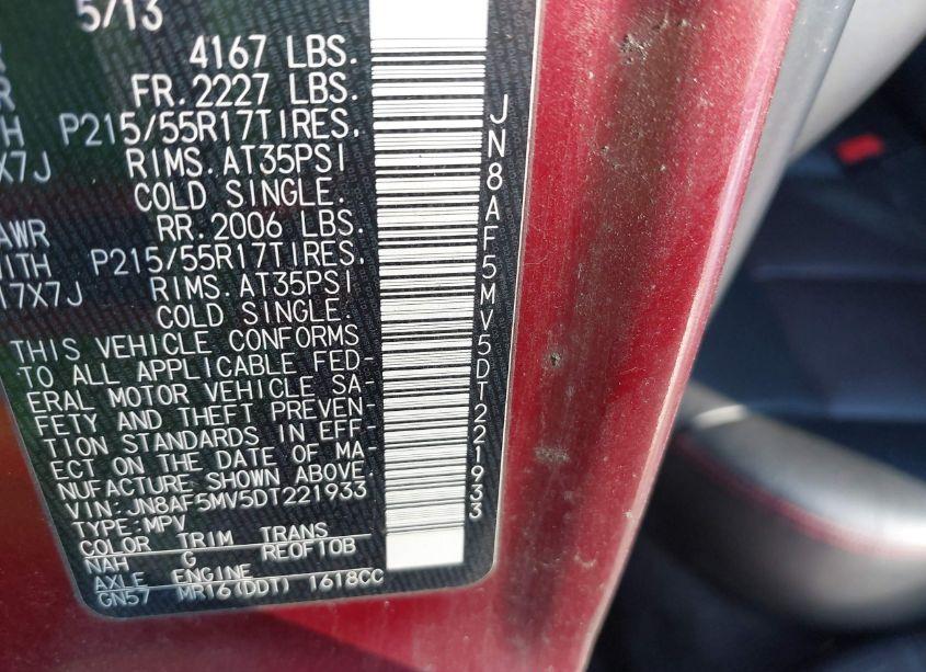 Photo 9 of 2013 Nissan Juke SL (VIN JN8AF5MV5DT221933)