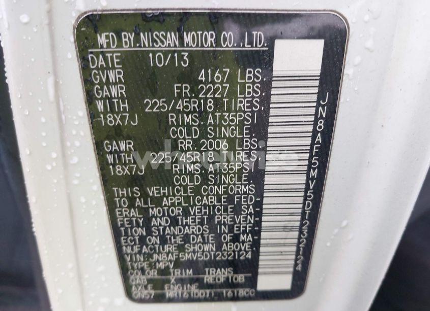 Photo 9 of 2013 Nissan Juke NISMO (VIN JN8AF5MV5DT232124)