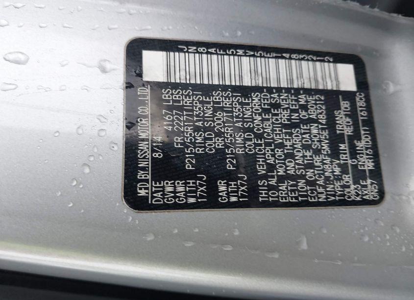 Photo 9 of 2014 Nissan Juke SV (VIN JN8AF5MV5ET483212)