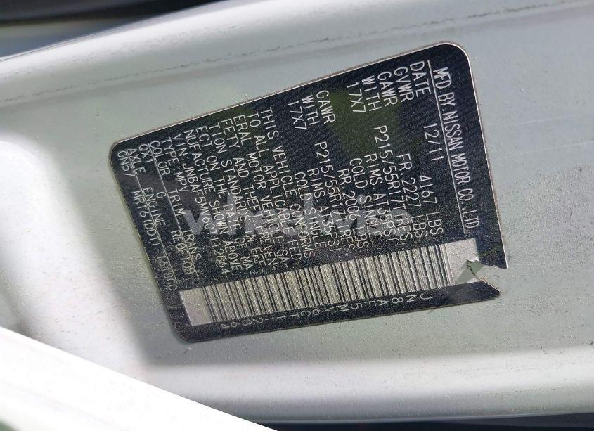 Photo 9 of 2012 Nissan Juke SL (VIN JN8AF5MV6CT112864)