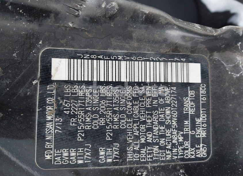 Photo 9 of 2013 Nissan Juke S (VIN JN8AF5MV6DT227174)