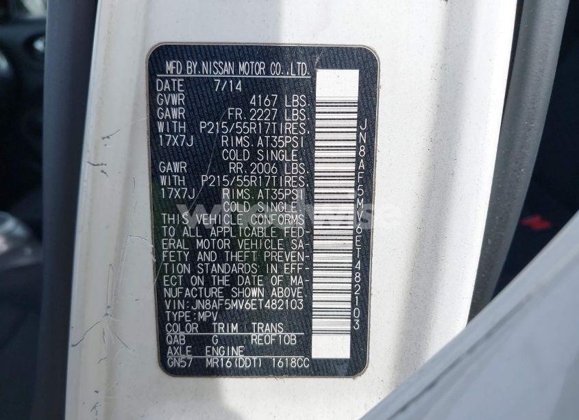 Photo 9 of 2014 Nissan Juke S (VIN JN8AF5MV6ET482103)