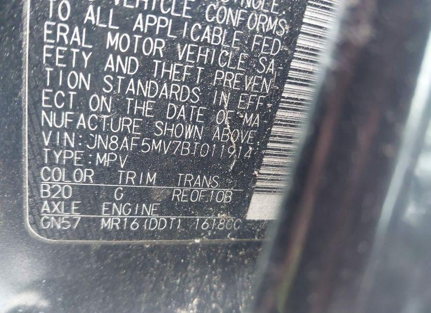 Photo 9 of 2011 Nissan Juke SL (VIN JN8AF5MV7BT011914)