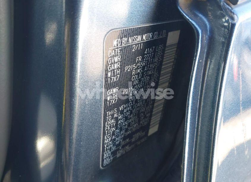 Photo 9 of 2011 Nissan Juke SV (VIN JN8AF5MV7BT017387)