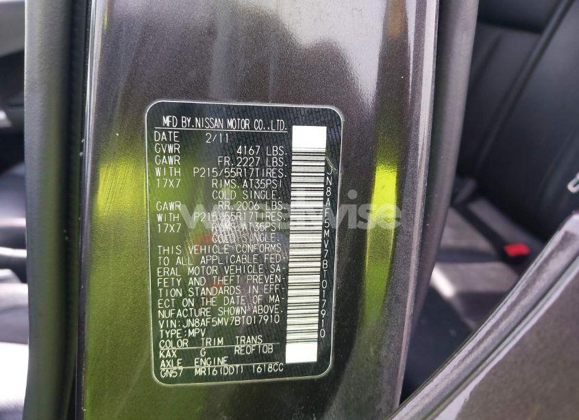 Photo 9 of 2011 Nissan Juke SL (VIN JN8AF5MV7BT017910)