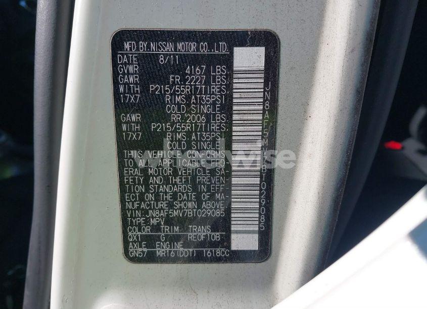 Photo 9 of 2011 Nissan Juke S (VIN JN8AF5MV7BT029085)