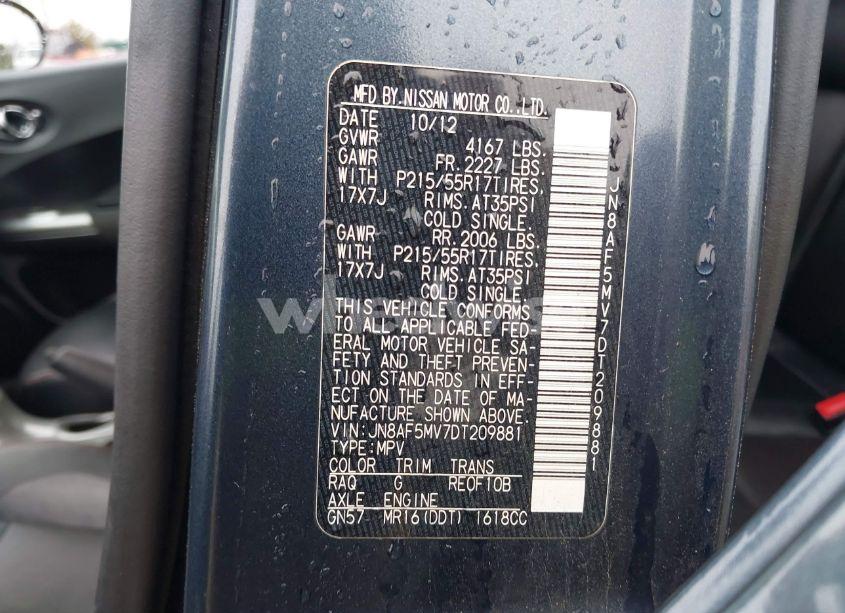 Photo 9 of 2013 Nissan Juke SL (VIN JN8AF5MV7DT209881)