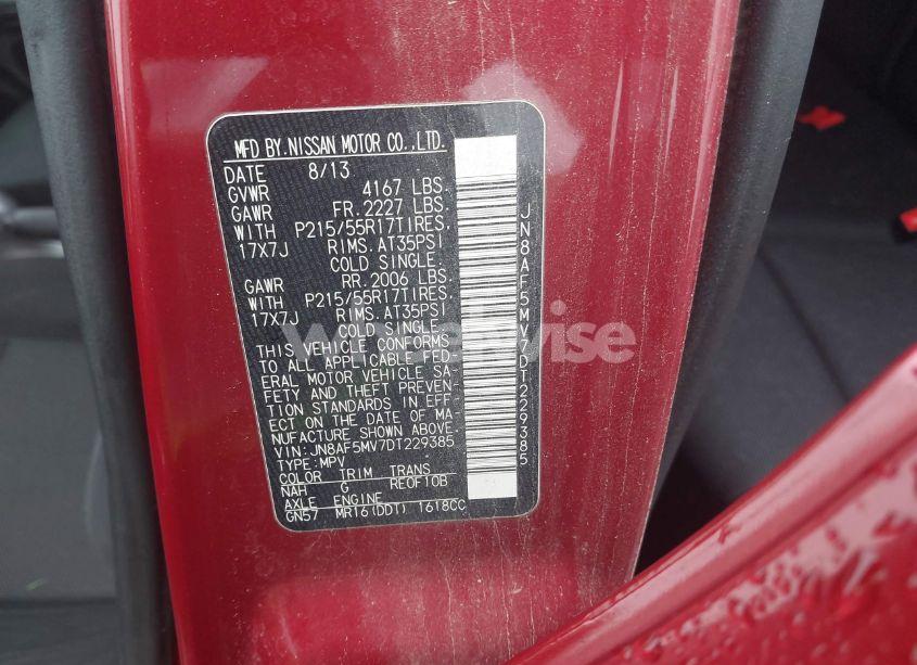 Photo 9 of 2013 Nissan Juke S (VIN JN8AF5MV7DT229385)