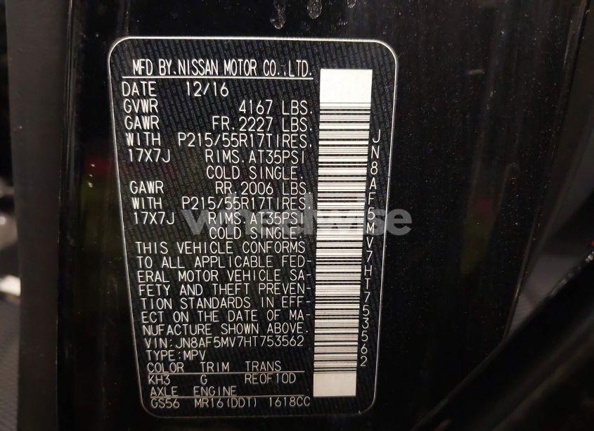 Photo 9 of 2017 Nissan Juke S (VIN JN8AF5MV7HT753562)