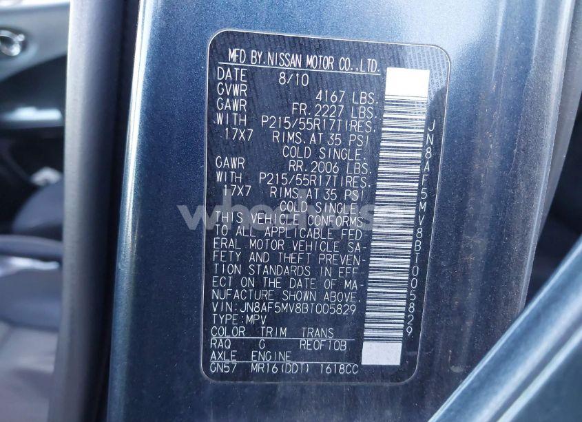 Photo 9 of 2011 Nissan Juke SV (VIN JN8AF5MV8BT005829)