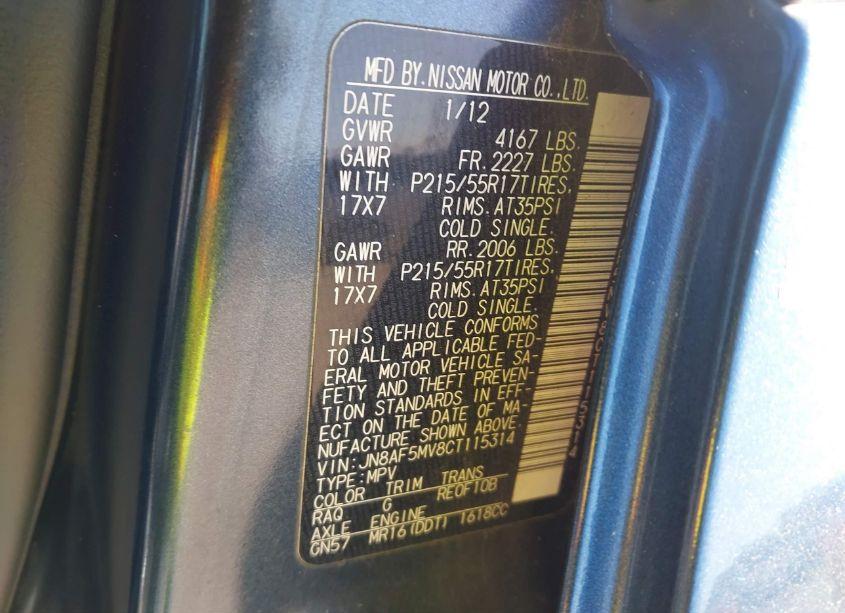 Photo 9 of 2012 Nissan Juke SL (VIN JN8AF5MV8CT115314)