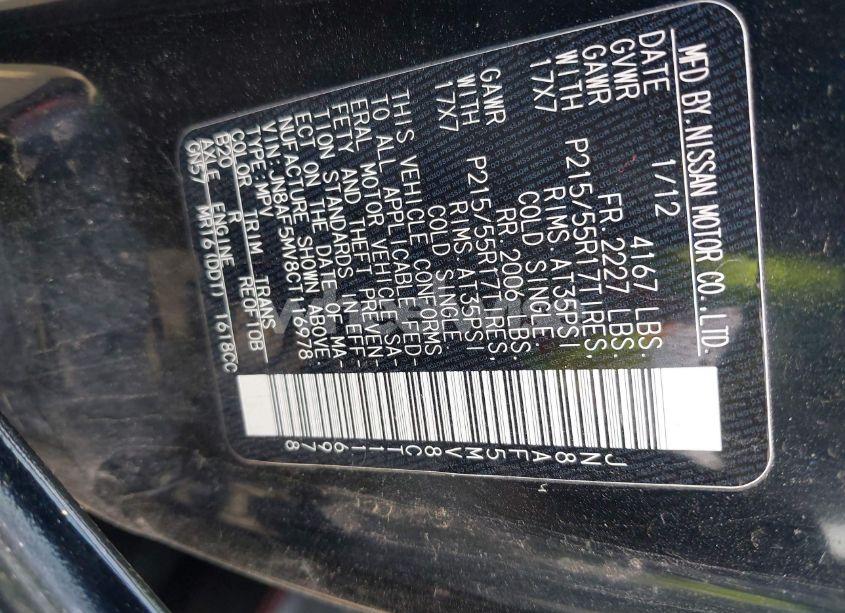 Photo 9 of 2012 Nissan Juke SL (VIN JN8AF5MV8CT116978)