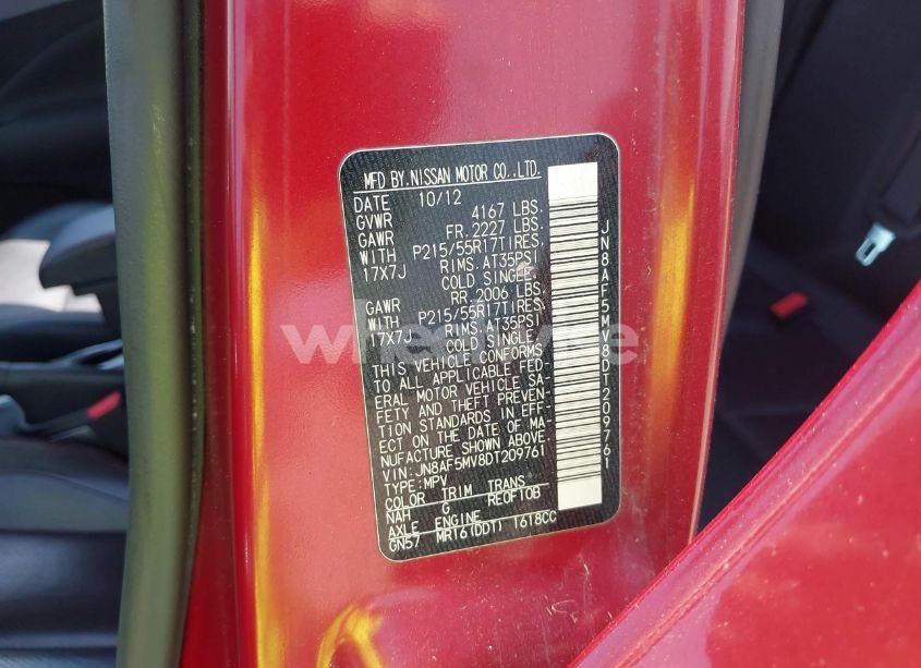 Photo 9 of 2013 Nissan Juke SL (VIN JN8AF5MV8DT209761)