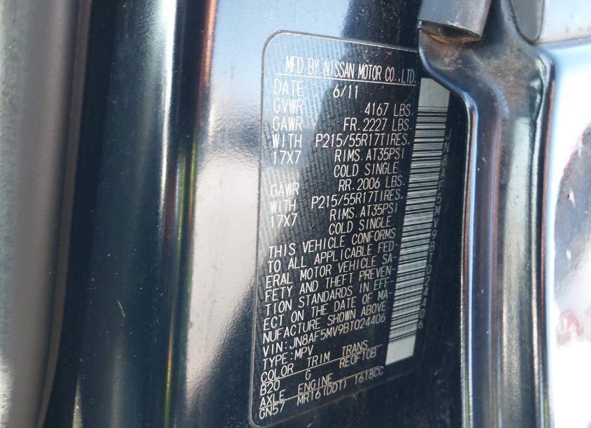 Photo 9 of 2011 Nissan Juke SL (VIN JN8AF5MV9BT024406)