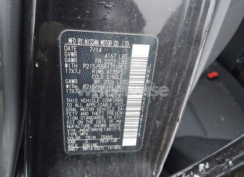 Photo 9 of 2014 Nissan Juke S (VIN JN8AF5MVXET481715)