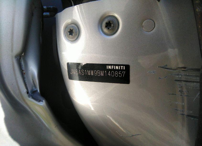 Photo 9 of 2011 Infiniti Fx35 (VIN JN8AS1MW9BM140857)