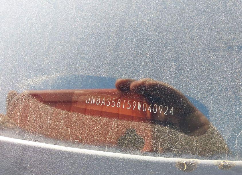 Photo 9 of 2009 Nissan Rogue S (VIN JN8AS58T59W040924)