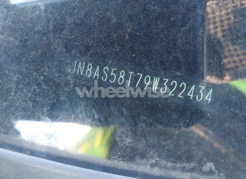 Photo 9 of 2009 Nissan Rogue SL (VIN JN8AS58T79W322434)