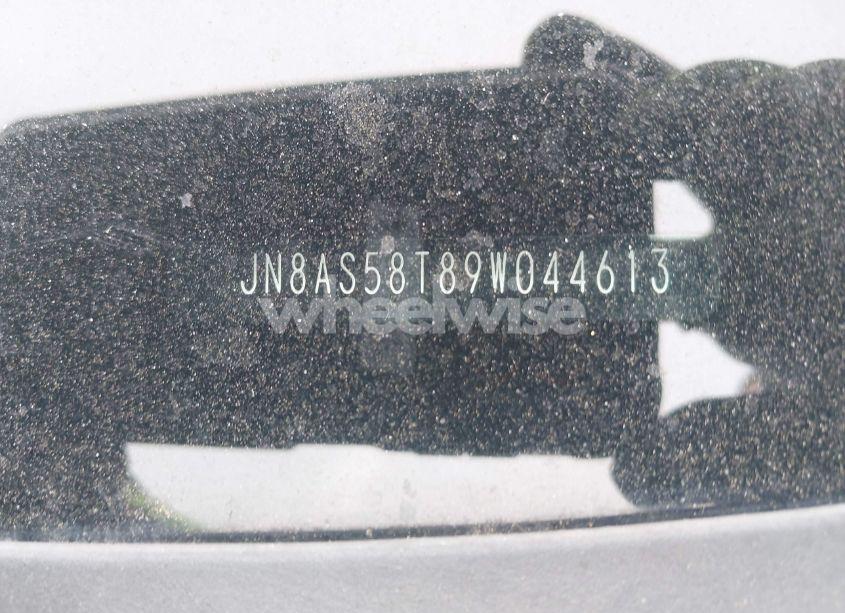 Photo 9 of 2009 Nissan Rogue SL (VIN JN8AS58T89W044613)