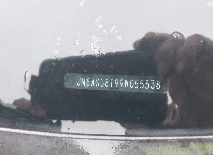 Photo 9 of 2009 Nissan Rogue SL (VIN JN8AS58T99W055538)