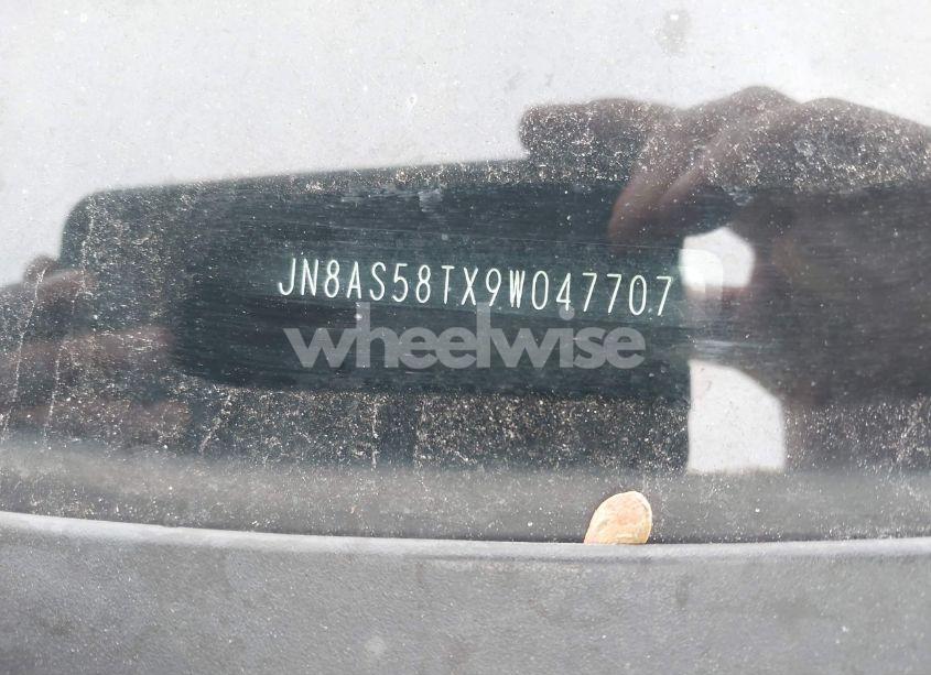 Photo 9 of 2009 Nissan Rogue S (VIN JN8AS58TX9W047707)