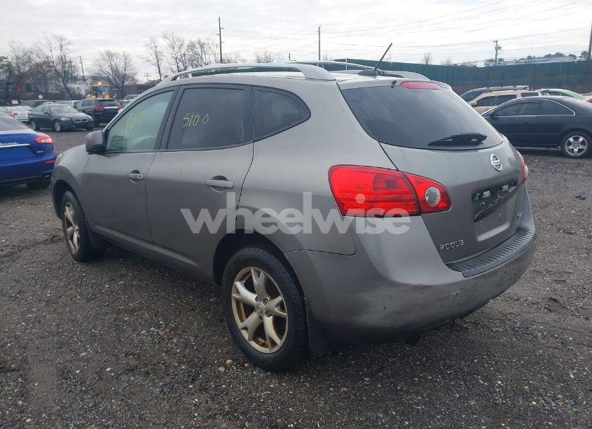Photo 3 of 2008 Nissan Rogue SL (VIN JN8AS58V58W105240)