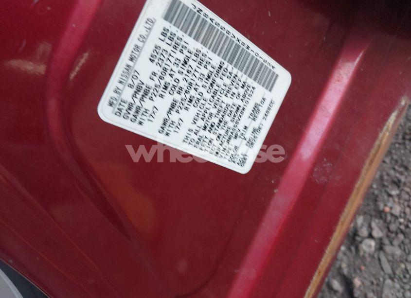 Photo 9 of 2008 Nissan Rogue SL (VIN JN8AS58VX8W101524)