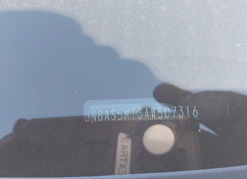 Photo 9 of 2010 Nissan Rogue S (VIN JN8AS5MT3AW507316)