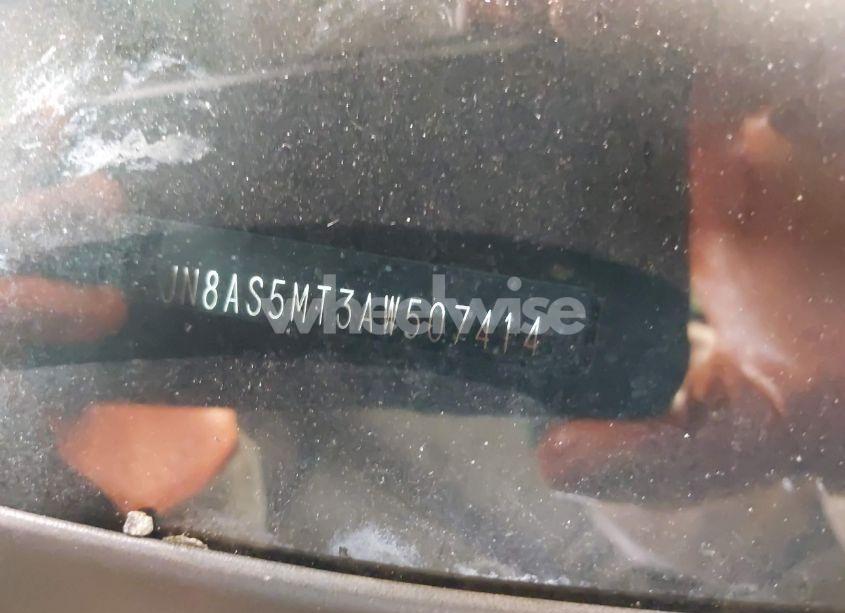 Photo 17 of 2010 Nissan Rogue S (VIN JN8AS5MT3AW507414)