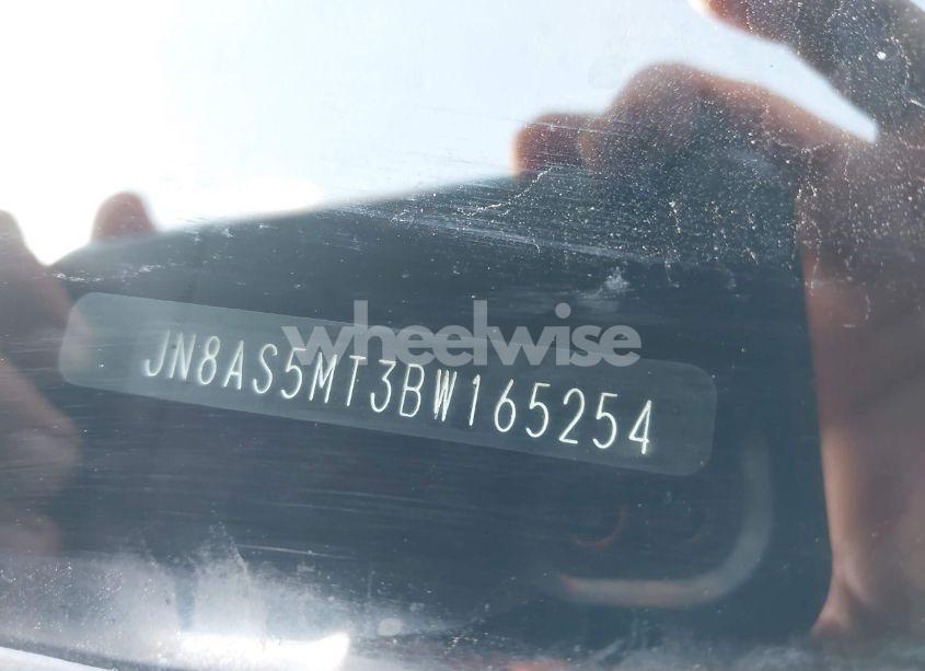 Photo 9 of 2011 Nissan Rogue S (VIN JN8AS5MT3BW165254)