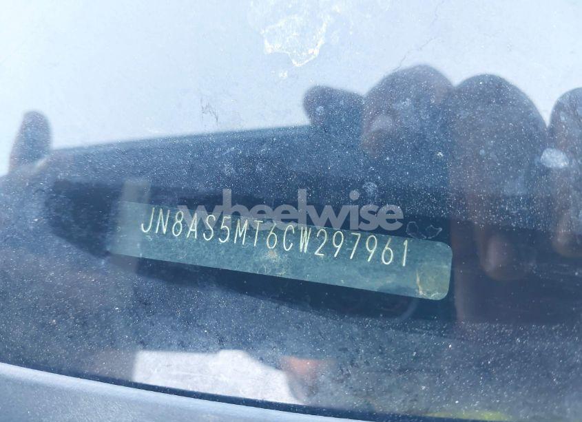 Photo 9 of 2012 Nissan Rogue S (VIN JN8AS5MT6CW297961)