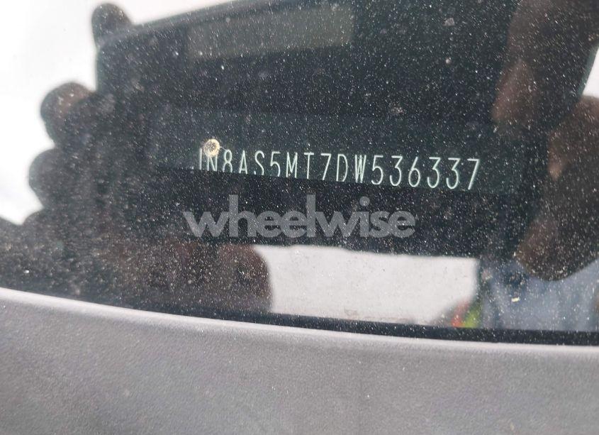 Photo 9 of 2013 Nissan Rogue S (VIN JN8AS5MT7DW536337)