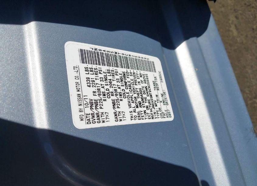 Photo 9 of 2012 Nissan Rogue SV (VIN JN8AS5MT9CW259995)