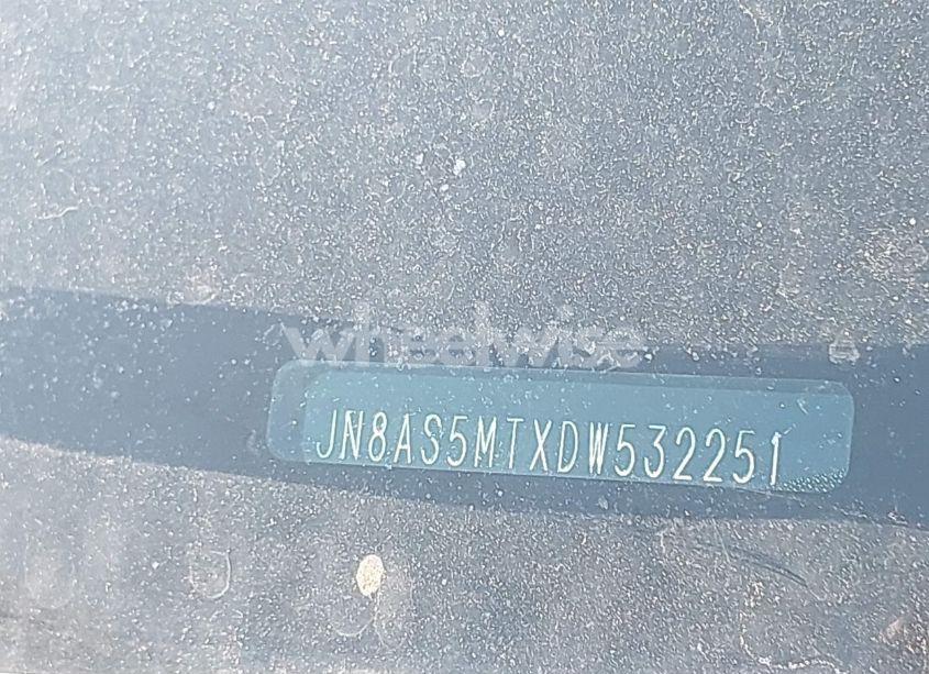 Photo 9 of 2013 Nissan Rogue S (VIN JN8AS5MTXDW532251)