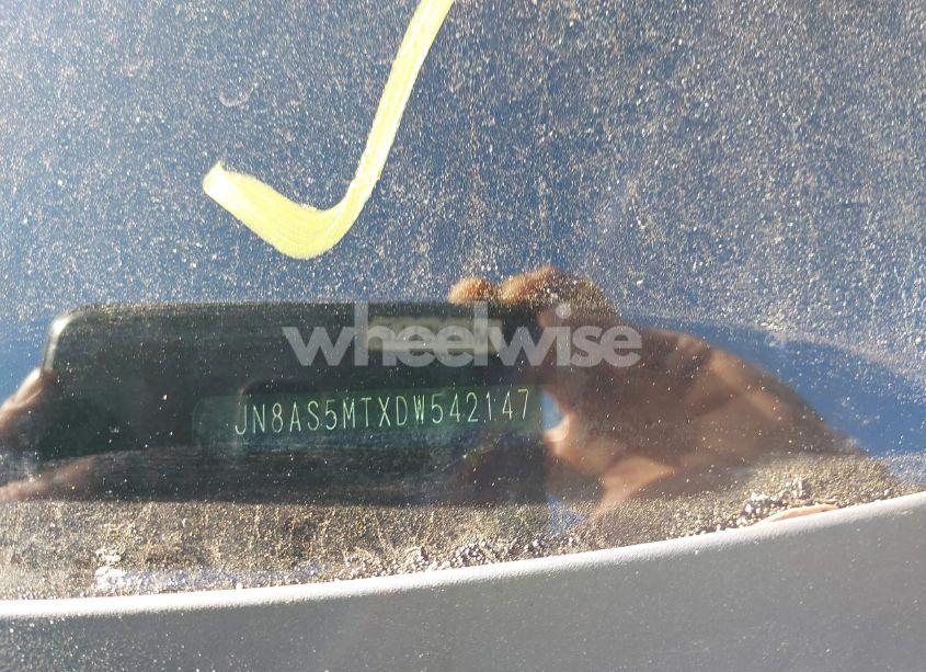 Photo 9 of 2013 Nissan Rogue S (VIN JN8AS5MTXDW542147)