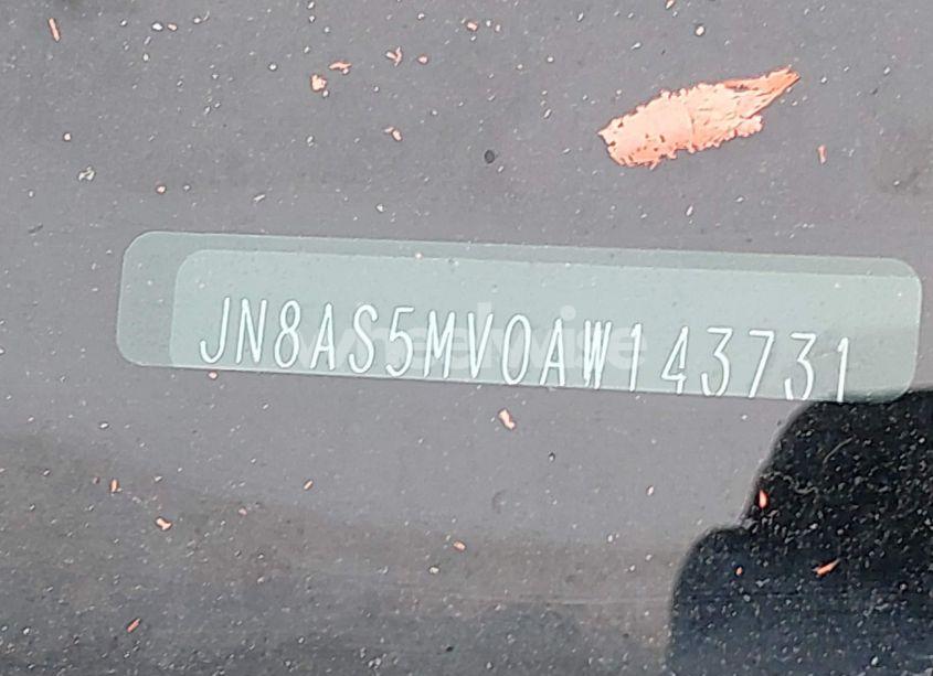 Photo 9 of 2010 Nissan Rogue S (VIN JN8AS5MV0AW143731)