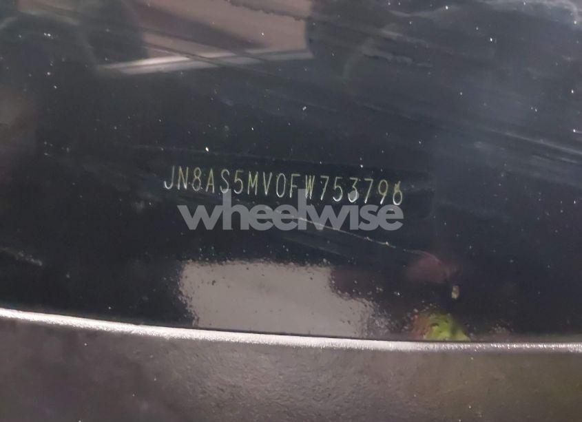 Photo 9 of 2015 Nissan Rogue SELECT S (VIN JN8AS5MV0FW753796)