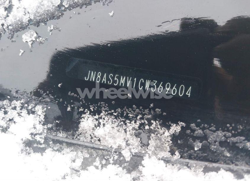 Photo 12 of 2012 Nissan Rogue SV (VIN JN8AS5MV1CW369604)