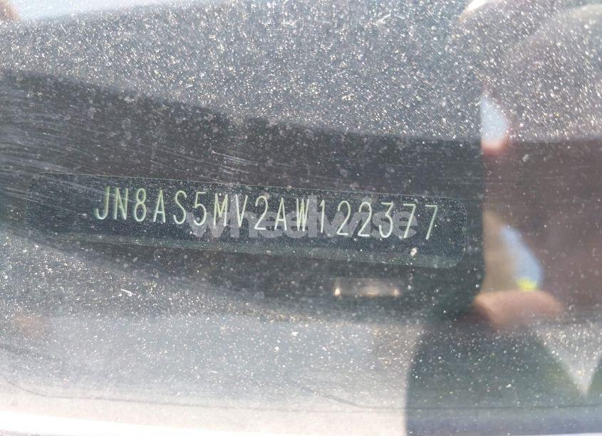 Photo 12 of 2010 Nissan Rogue SL (VIN JN8AS5MV2AW122377)