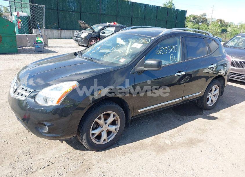Photo 2 of 2011 Nissan Rogue SV (VIN JN8AS5MV4BW671516)